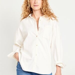 NWOT Denim Shirt Old Navy